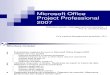 Suport Curs Microsoft Project 2007 PART I