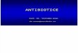 Antibiotice VA 2012