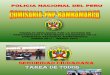 Experiencia en seguridad ciudadana PNP Hualgayoc Bambamarca