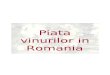 Analiza Pietei Vinurilor in Romania