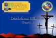 DOCTRINAS BÍBLICAS I , SEMINARIO VIRTUAL