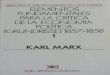 [1857-1858] Karl Marx - Grundrisse (volumen 1), Elementos fundamentales para la crítica de la economía política