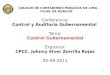 Control Gubernamental Por JZR (Dictado en El CCPL) Sin Caso Practico