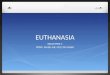 Euthanasia - EHK