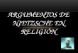 Argumentos de Nietzsche en religión