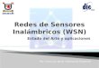 Redes de Sensores Inalámbricos (WSN)