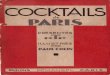 1929 - Cocktails de Paris RIP by Paul Colin, 1929