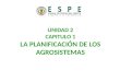 Unidad 2.1 La Planificacion de Los Agrosistemas