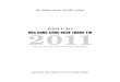 Báo cáo ứng dụng CNTT năm 2011-2012 của Bộ Thông tin truyền thông