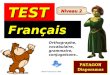 Test Francais Niveau 2 Patagon