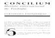 006 CONCILIUM, Revista internacional de Teología, CUESTIONES FRONTERIZAS. junio 1965