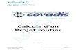 Covadis 9.1 Formation Projet Routier