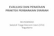 Evaluasi Praktek Perbankan Syariah