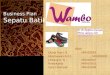 Tugas Business Plan Kelompok 10 Bio'2010 Sepatu Batik Wambo Collection