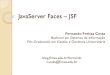 Apresentacao JavaServer Faces JSF