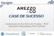 Case de Sucesso - Implantação EPM - PMI e SCRUM (Project Server) - AREZZO