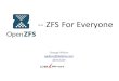 OpenZFS - ZFS for everyone
