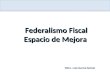 04-02-11 Federalismo Fiscal, espacio de mejora - Mtro Luis García Sotelo