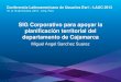 SIG Corporativo para apoyar la planificación territorial de departamento de Cajamarca, Miguel Angel Sánchez Suárez - Gobierno Regional de Cajamarca, Perú