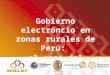 Gobierno electrónico en zonas rurales de Perú: el caso del programa Willay