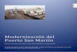 Informe modernización del Puerto San Martin