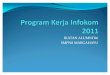 Program Kerja Infokom 2011