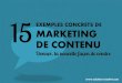 15 exemples de marketing de contenu
