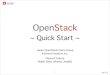 OpenStack QuickStart - havana