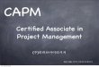 Introduction to PMI's CAPM