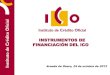 Presentación del ICO "INSTRUMENTOS DE FINANCIACIÓN"LInea en Aranda de Duero