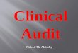 Clinical audit
