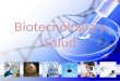 Biotecnología y salud