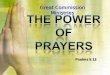 Power Of Prayers