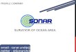 Profil SONAR (Surveyor of Ocean Area)