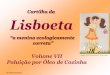 Cartilha da Lisboeta Volume VII - Poluicao por Oleo Cozinha