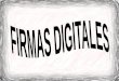 Firmas Digitales
