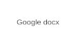 Google docx