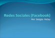 Redes sociales (facebook)