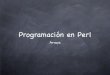 Perl2 arrays