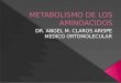 Tema #4   proteinas metabolismo de los aminoacidos
