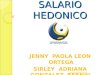 Salario Hedonico  Shirly Y Paola