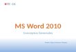 Sesión4 Ms Word 2010