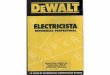 DeWalt Electricista Referencia Profesional