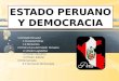 Estado peruano y democracia
