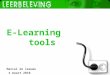 e-Learning Tools