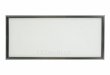 Stříbrný podhledový LED panel 300 x 600mm 30W teplá bílá 3500K