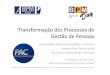 [BPM Day Porto Alegre] Marcia Hupfer (PAC Administração de Créditos) - Transformação dos processos de Gestão de Pessoas
