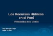 Los Recursos Hidricos En El Perú Y Su Ley De Aguas