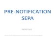 Tout savoir sur les pré-notification SEPA