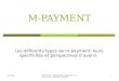 Les Differents Types De M-Payment - Support PPT